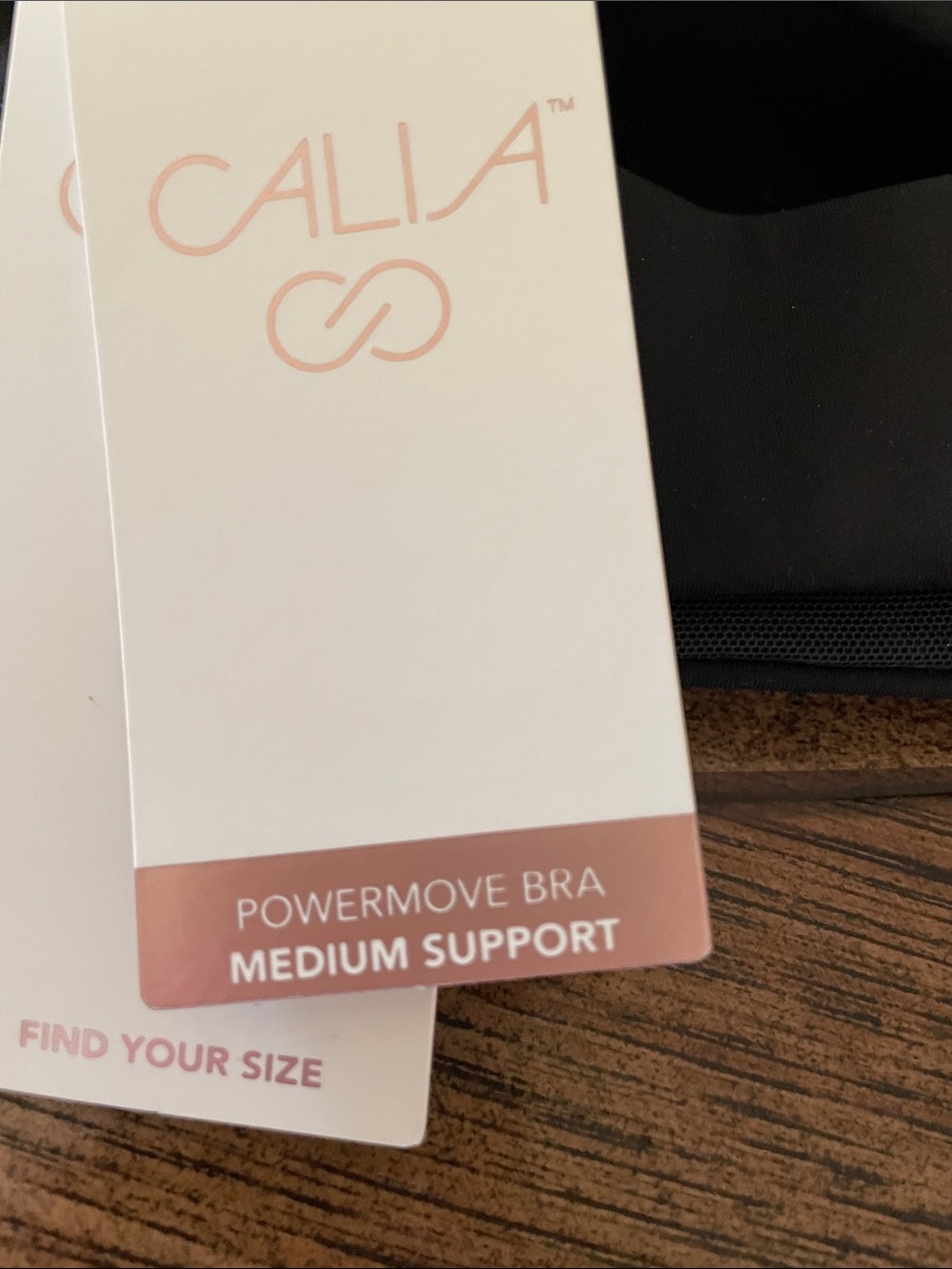 CALIA Powermove Black Racerback Bra - Picture 5 of 5